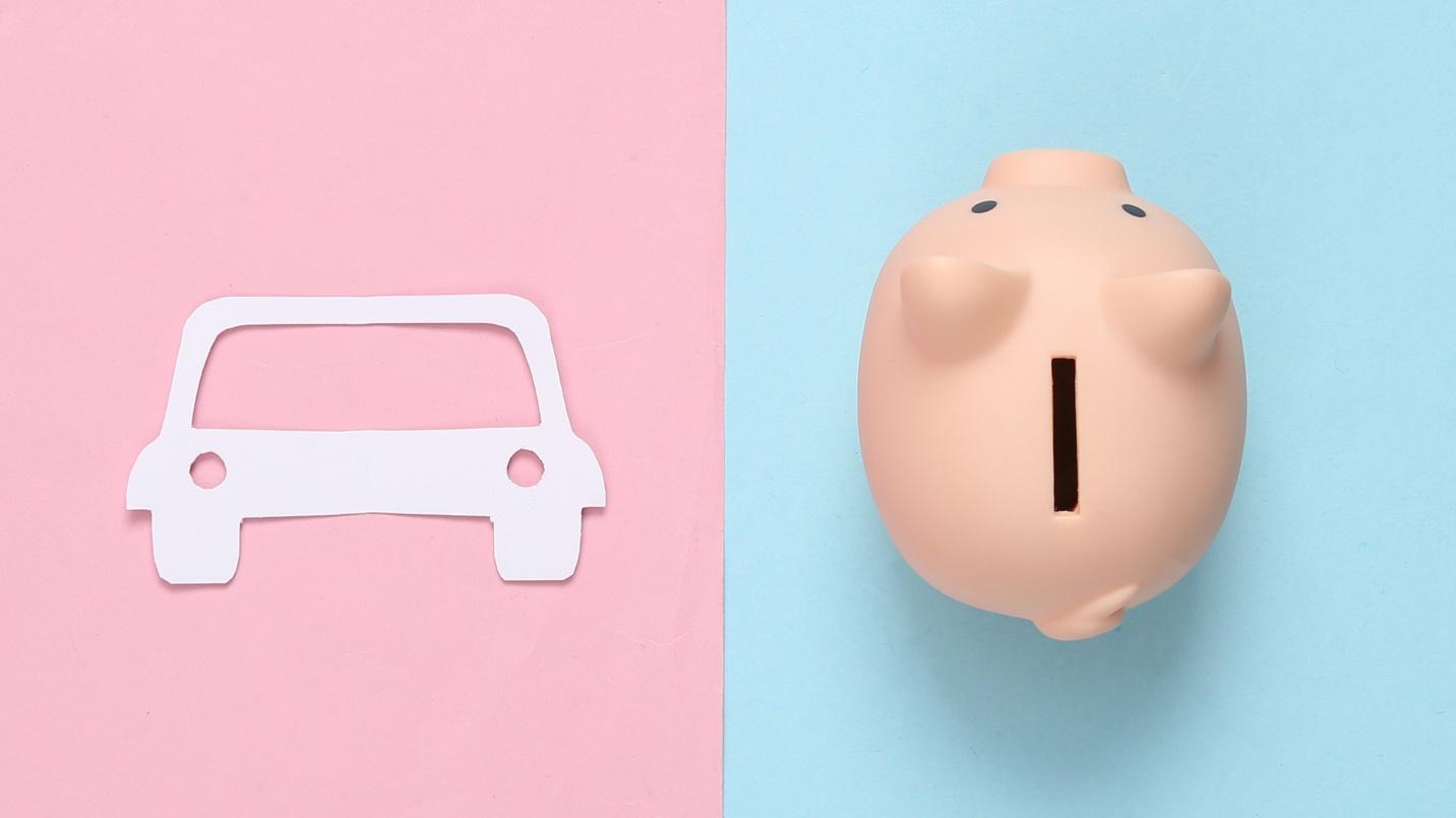 saving in a piggy bank for buying a car in Puerto Rico