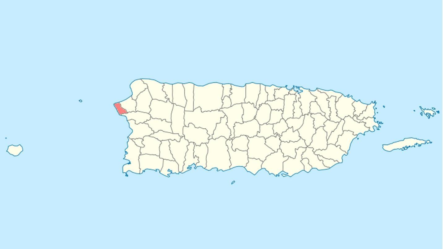 Rincón is located on the western coast of the island.